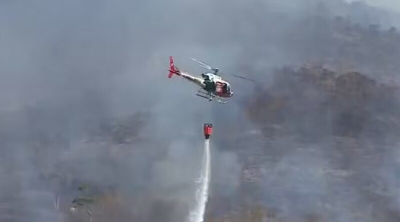INCÊNDIO NA SERRA DA BOCAINA JÁ DURA 7 DIAS E ATINGIU ÁREA EQUIVALENTE A 920 CAMPOS DE FUTEBOL incendio-na-serra-da-bocaina-ja-dura-7-dias-e-atingiu-area-equivalente-a-920-campos-de-futebol